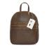 Rucsac din piele naturala, model DiAmanti Salvo Taupe Scuro